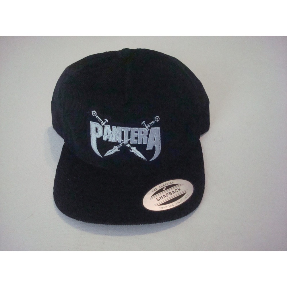 PANTERA CORD CORDUROY SNAPBACK Y2K 00s HAT CAP VINTAGE DEADSTOCK P3